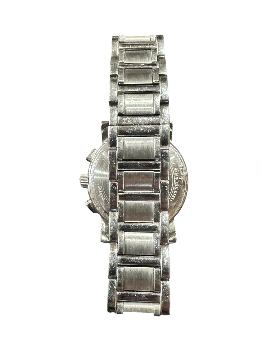Bulova Stainless Steel 16 Diamond Chronograph Bracelet Watch